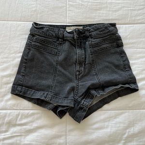womens black short shorts! from pac sun!